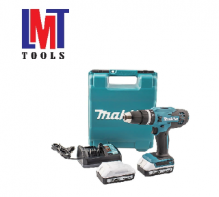 MÁY KHOAN VÀ VẶN VÍT DÙNG PIN(BL1815G*2+DC18WB)(18V) MAKITA DF488D002