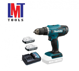 MÁY KHOAN VÀ VẶN VÍT DÙNG PIN(BL1820G*2+DC18WA)(18V) MAKITA DF488DWAE