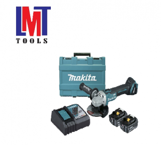 MÁY MÀI GÓC DÙNG PIN(125MM/CÔNG TẮC TRƯỢT/BL)(18V) MAKITA DGA506RTE