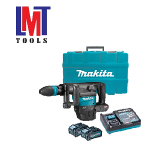 MÁY ĐỤC BÊ TÔNG DÙNG PIN(CHUÔI GÀI SDS-MAX/AWS/BL)(40V MAX) MAKITA HM001GM202