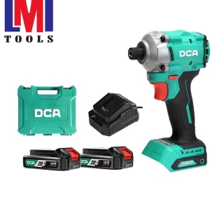 Máy siết vít không chổi than dùng pin 20V DCA ADPL198AM (2 Pin 2.0Ah & Sạc)