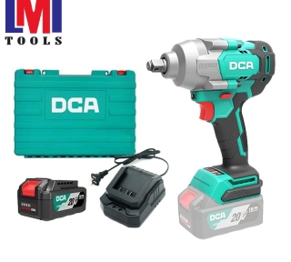 Máy siết bu lông không chổi than dùng pin DCA ADPB698DM 