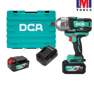 Máy siết bu lông không chổi than dùng pin DCA ADPB1288FK (2 Pin 5.0Ah, 1 Sạc) 