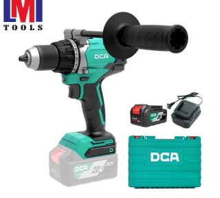  Máy khoan không chổi than dùng pin DCA ADJZ06-13DM (1 Pin 4.0Ah & Sạc)