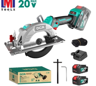 Máy cưa đĩa tròn không chổi than dùng pin DCA ADMY140SEM