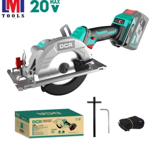 Máy cưa đĩa tròn không chổi than dùng pin DCA ADMY140SZ