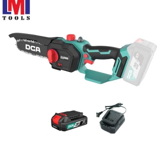 Máy cưa xích không chổi than dùng pin 20V DCA ADML20081DM