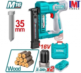 Máy bắn định thẳng dùng pin 16V Total TCBNLI2038 (2 Pin & 1 Sạc)