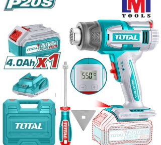 Máy thổi nhiệt dùng pin 20V TBLI20035 (Kèm 1 Pin 4.0Ah & Sạc)