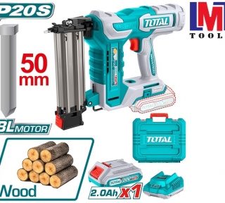 Máy bắn đinh thẳng không chổi than dùng pin 20V Total TCBNLI5008 