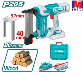 Máy bắn đinh U không chổi than dùng pin 20V Total TCSNLI6005 (không kèm pin & sạc)
