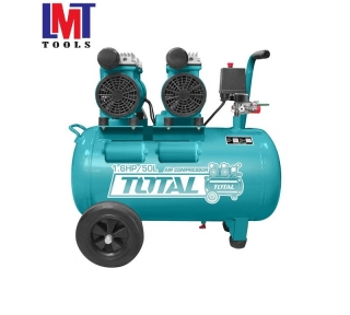 Máy nén khí không dầu 50L Total TCS2150502T (2 x 0.8Hp)