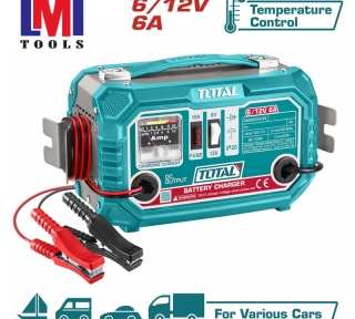 Máy sạc bình ắc quy Total TBC1501 Máy sạc bình ắc quy Total TBC1501