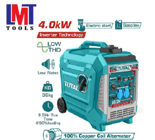 Máy phát điện dùng xăng biến tần 4.0KW Total TP547506E