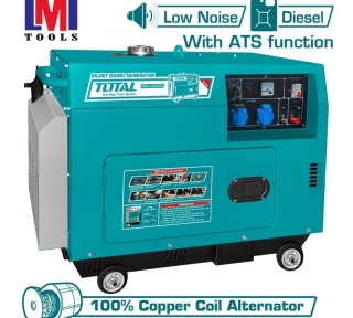 Máy phát điện dùng dầu 5.0 KW Total TP250001