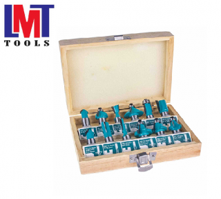 Bộ 12 mũi phay gỗ 1/2