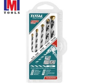 Bộ mũi khoan bê tông 5 chi tiết Total TACSD5055 4-10mm