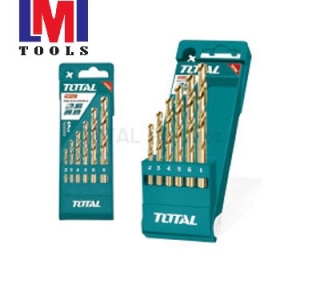Bộ mũi khoan kim loại HSS 12 chi tiết Total TACSD0125