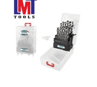 Bộ mũi khoan kim loại HSS 25 chi tiết Total TACSD0251