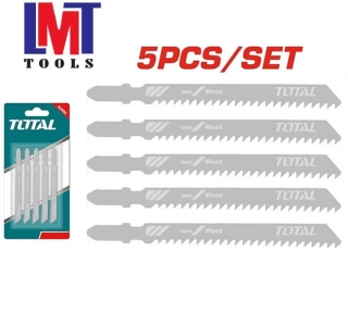 Bộ 5 lưỡi cưa lọng gỗ 8 răng Total TJSBT111C
