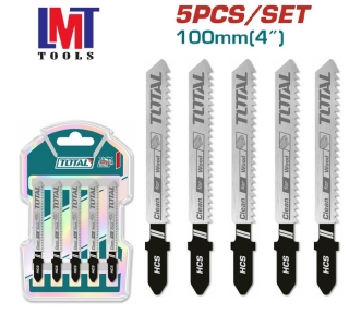 Bộ 5 lưỡi cưa lọng gỗ Total TJSBT101D