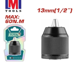 Đầu khoan kim loại tự động 13mm Total TAC4513201