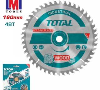 Lưỡi cưa gỗ hợp kim TCT 160mm Total TAC231342 Lưỡi cưa gỗ hợp kim TCT 160mm Total TAC231342