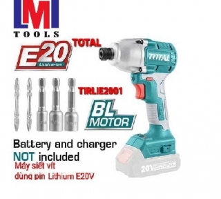 Máy siết vít dùng pin Lithium-Ion E20 Total TIRLIE2001