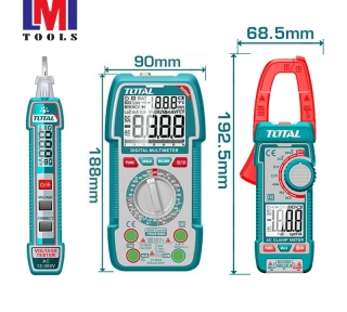 Combo bút thử điện THTS33001 & đồng hồ vạn năng kỹ thuật số TMT5310002 & kềm đo AC kỹ thuật số TMT762002 Total TOS24067 Combo bút thử điện THTS33001 & đồng hồ vạn năng kỹ thuật số TMT5310002 & kềm đo AC kỹ thuật số TMT762002 Total TOS24067