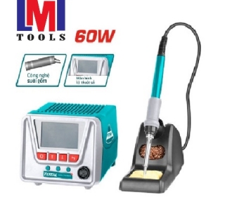 Mỏ hàn chì 60W kèm máy ổn định nhiệt Total TET160923