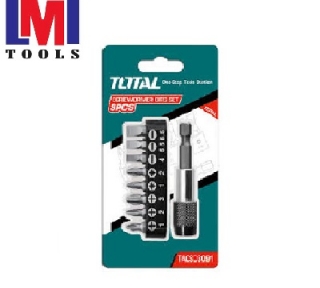 Bộ đầu tua vít 9 chi tiết Total TACSD3091