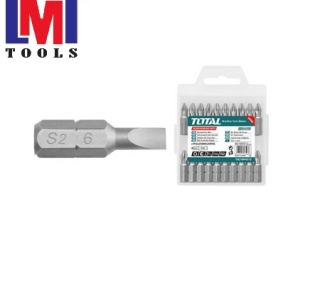 Bộ mũi vít dẹp 20 chi tiết Total TAC16SL413