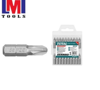 Bộ mũi vít bake 10 chi tiết Total TAC16PZ223