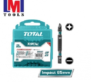 Bộ mũi bắt vít 2 đầu ΡH2+SL6x65mm có từ Total TACIM16HL133