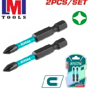 Bộ mũi vít bake 2 chi tiết Total TACIM71PH150 PH1x50mm