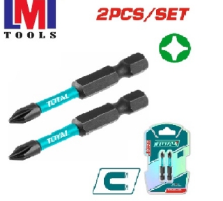 Bộ mũi vít bake 2 chi tiết Total TACIM71PH250 PH2x50mm