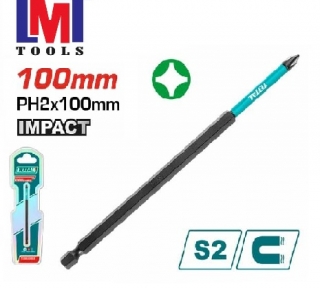 Mũi bắt vít PH2x100mm Total TACIM71PH2100