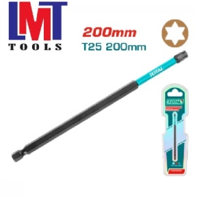Mũi bắt vít Total TACIM71T25200 T25x200mm Mũi bắt vít Total TACIM71T25200 T25x200mm