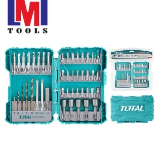 Bộ 45 mũi siết vít xoắn Total TACSDL24501