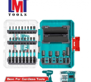 Bộ 33 đầu tuýp và mũi vít Total TACSDL63306 (Thép Cr-mo)