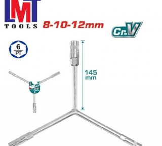 Thanh vặn tay cầm Y 8-10- 12mm Total THYSW081012