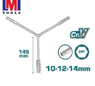 Thanh vặn tay cầm Y 10-12-14mm Total THYSW101214