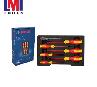 Bộ tua vít cách điện VDE 7 món đầu SL/PH Bosch 1600A02NF7