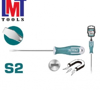  Tuốc nơ vít dẹp 6x150mm Total THT266150