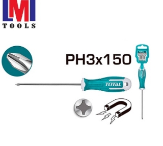 Tua vít bake PH3 8x150mm Total THT26PH3150