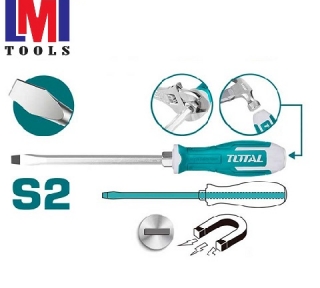 Tua vít đóng dẹp 6x150mm Total THGS61506