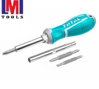 Bộ tua vít 6 đầu Total THT2506076 