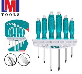 Bộ 6 tua vít đóng xuyên Total THGSS35061