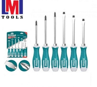 Bộ 6 tua vít đóng xuyên Total THGSS2606