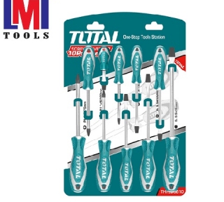 Bộ 10 tua vít Total THT250610